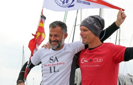 Joaquin Molpeceres equipo de vela Marina el Portet Denia en las 200 millas A2 de Altea